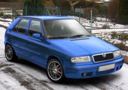 SKODA FELICIA blue