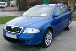 SKODA OCTAVIA blue