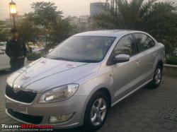 SKODA RAPID brown