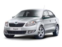 SKODA RAPID silver