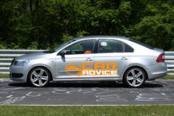 SKODA RAPID silver