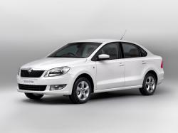 SKODA RAPID white