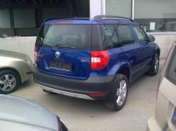 SKODA YETI blue