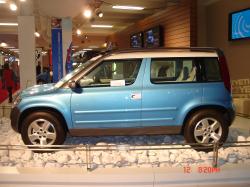 SKODA YETI blue