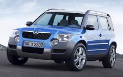 SKODA YETI green