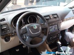 SKODA YETI interior