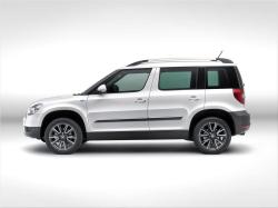 SKODA YETI white