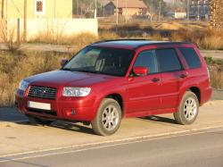 SUBARU FORESTER red