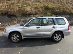 SUBARU FORESTER silver