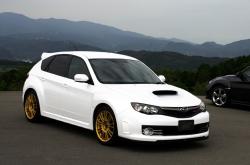 SUBARU IMPREZA white