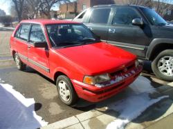 SUBARU JUSTY brown