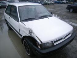 SUBARU JUSTY white