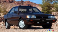 SUBARU LEONE brown