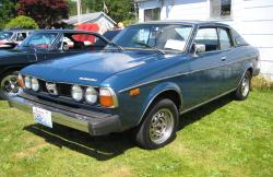 SUBARU LEONE green