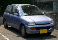 SUBARU VIVIO red