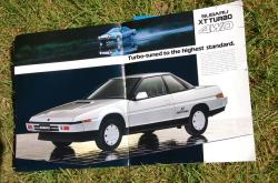 SUBARU XT 4WD white