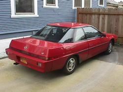 SUBARU XT red