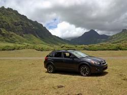 SUBARU XV black