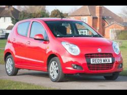 SUZUKI ALTO AUTOMATIC red