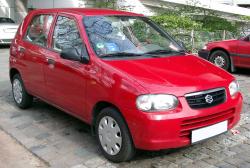 SUZUKI ALTO red