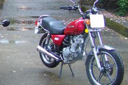 SUZUKI GN 125 brown