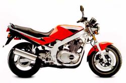 SUZUKI GS500 red