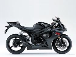 SUZUKI GSX-R600 black