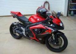 SUZUKI GSX-R600 red