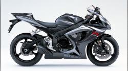 SUZUKI GSX-R750 black