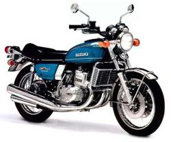 SUZUKI GT 750 brown