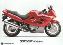 SUZUKI KATANA red