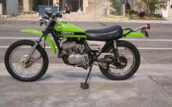 SUZUKI TS 125 green