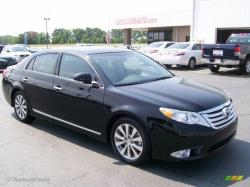 TOYOTA AVALON LIMITED black