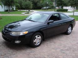 TOYOTA CAMRY SOLARA black