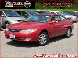 TOYOTA CAMRY SOLARA red