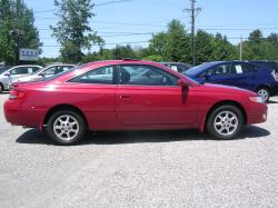 TOYOTA CAMRY SOLARA red