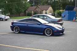 TOYOTA CELICA blue