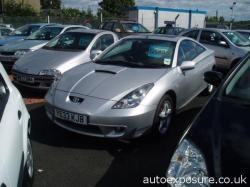 TOYOTA CELICA silver