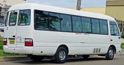 TOYOTA COASTER blue