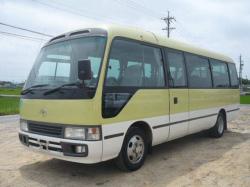 TOYOTA COASTER green