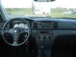 TOYOTA COROLA interior