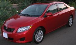 TOYOTA COROLA red