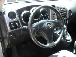 TOYOTA COROLLA MATRIX interior