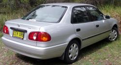 TOYOTA COROLLA silver