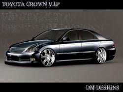 TOYOTA CROWN black