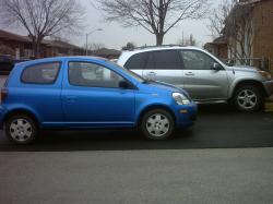 TOYOTA ECHO blue