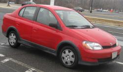 TOYOTA ECHO red