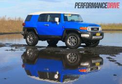 TOYOTA FJ CRUISER blue