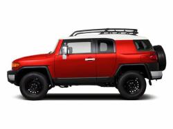 TOYOTA FJ CRUISER red