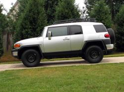 TOYOTA FJ CRUISER silver